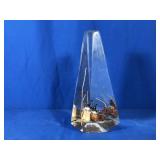 LUCITE OBELISK