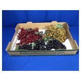 8 BUNCHES OF RUBBER GRAPES