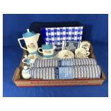 BLUE & WHITE KITCHEN ITEMS
