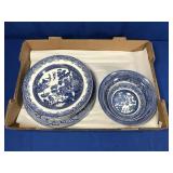 BLUE WILLOW DINNERWARE