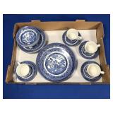 BLUE WILLOW DINNERWARE