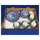 BLUE WILLOW DINNERWARE