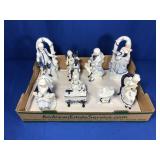 1700 FRENCH STYLED PORCELAIN STATUARY