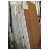 VARIOUS PEG BOARD PANELS