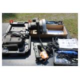 (5) POWER TOOLS - DREMMEL STYLE, SANDER, POWER SAW
