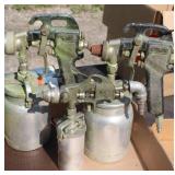 (4) USED & NEW PAINT SPRAYERS AND CANS