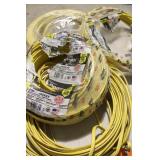 (4) PARTIAL ROLLS OD 12/2 ELECTRIC WIRE