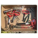 DRAW PINS, RASP, HOOF KNIFE, & SNIPS