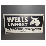 WELLS LAMONT SIGN - COMPOSITE