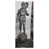 CONQUISTADOR PLASTER STATUE