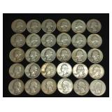 (30) WASHINGTON QUARTERS- 