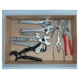 (9) WRENCHES & PLIERS