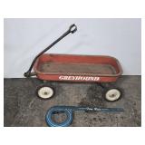 GREY HOUND METAL WAGON