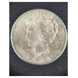 1923 PEACE SILVER DOLLAR