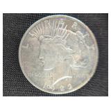 1922 PEACE SILVER DOLLAR