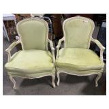MATCHING FRENCH PROVENCIAL CHAIRS (2)