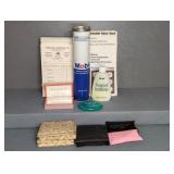 VINTAGE GAS STATION ITEMS - MOBIL