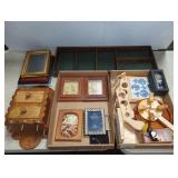 WOODEN TOYS, PICTURE FRAMES, DECOR
