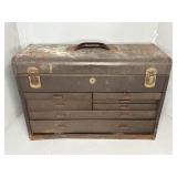 KENNEDY METAL TOOL BOX - AS IS