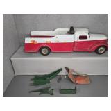 BUDDY L PRESSED STEEL TRUCK  - NEEDS REPAIR