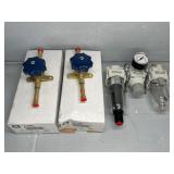 NEEDLE VALVES / AIR REGULATOR
