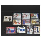 (11) FOOTBALL JERSEY & AUTOGRAPH CARDS