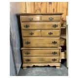 6 DRAWER TALL DRESSER CHEST OF DRAWERS