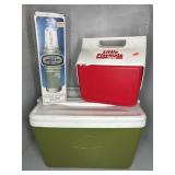 STANLEY STEEL THERMOS, LITTLE PLAYMATE, COOLER