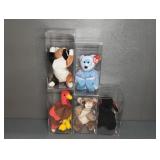 BEANIE BABIES WITH CASES