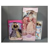 BARBIES (2) AND ONE COLLECTABLE DOLL