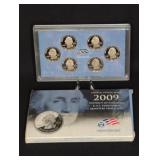 2009 U.S. MINT QUARTERS PROOF SET