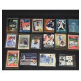 (16) STAR BASEBALL PLAYERS CARDS