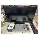 SHARP AQUOS TV, APEX DVD PLAYER, JENSEN CD PLAYER