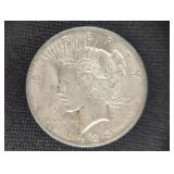1923 PEACE SILVER DOLLAR