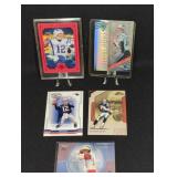 (5) TOM BRADY CARDS