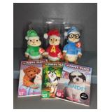 CHIPMUNKS BEANIE BABIES