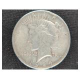 1924 PEACE SILVER DOLLAR