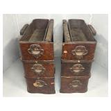 SET OF SEWING MACHINE DRAWERS