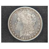 1880 MORGAN SILVER DOLLAR