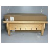 (4) WOODEN SHELVES NIB