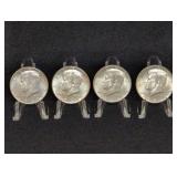 (4) 1964 JFK HALF DOLLARS