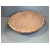 PRIMITIVE WOODEN DOUGH BOWL