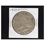 1923-S PEACE SILVER DOLLAR