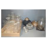 OIL LAMPS & CHIMNEYS