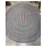OVAL BRAIDED RUG