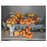 HAND PAINTED FALL CERAMIC DECOR