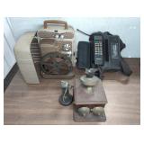 VINTAGE WALL PHONE, VINTAGE CELLPHONE, PROJECTOR