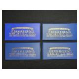 (4) $2 COLORIZED BILLS