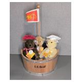 STEIFF RUB A DUB DUB SET