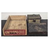 ONTARIO BISCUIT COMPANY BUFFALO NY CRATE